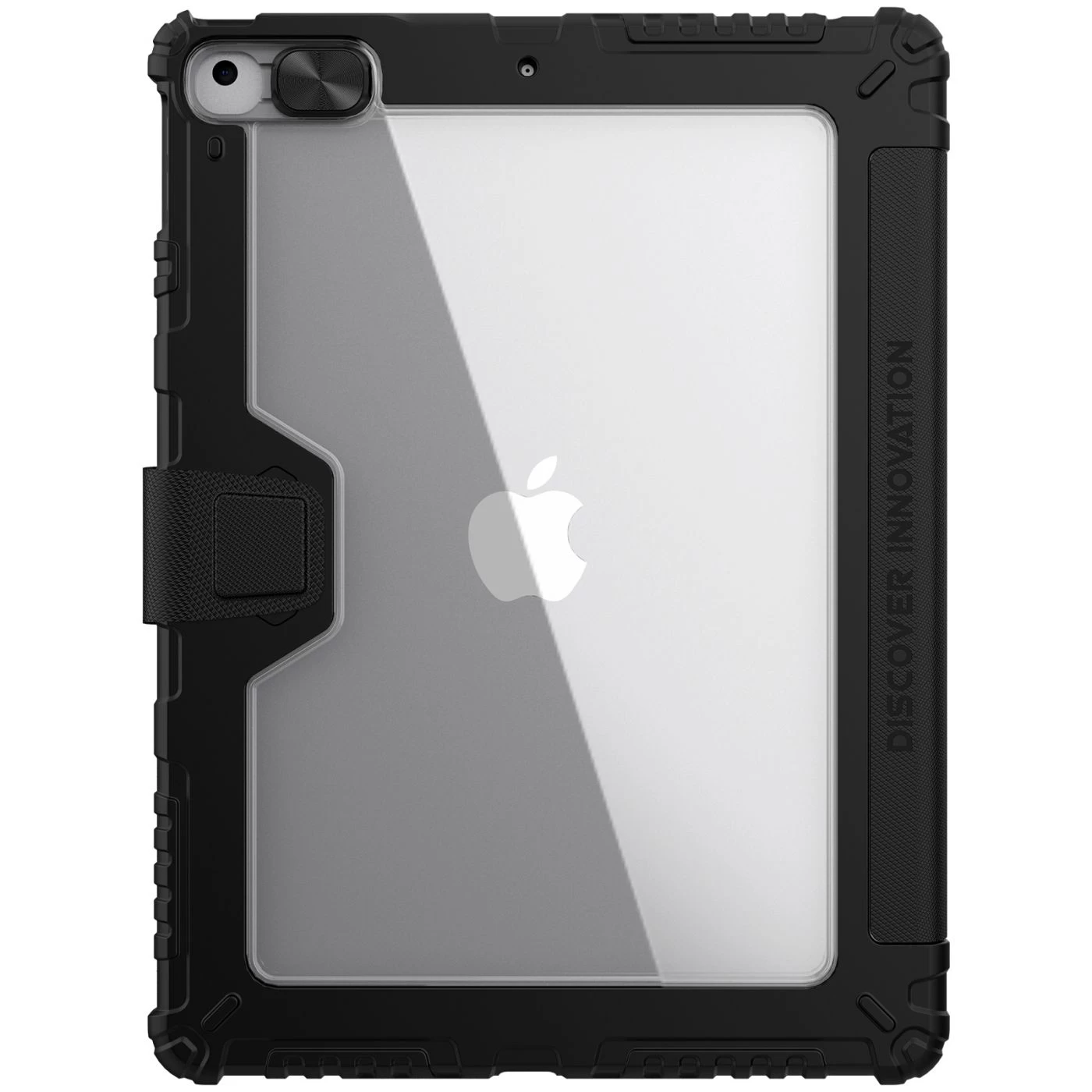 Apple iPad 10.2 8th Gen (2020) tablet skal, fodral svart Nillkin Bumper Leather Pro