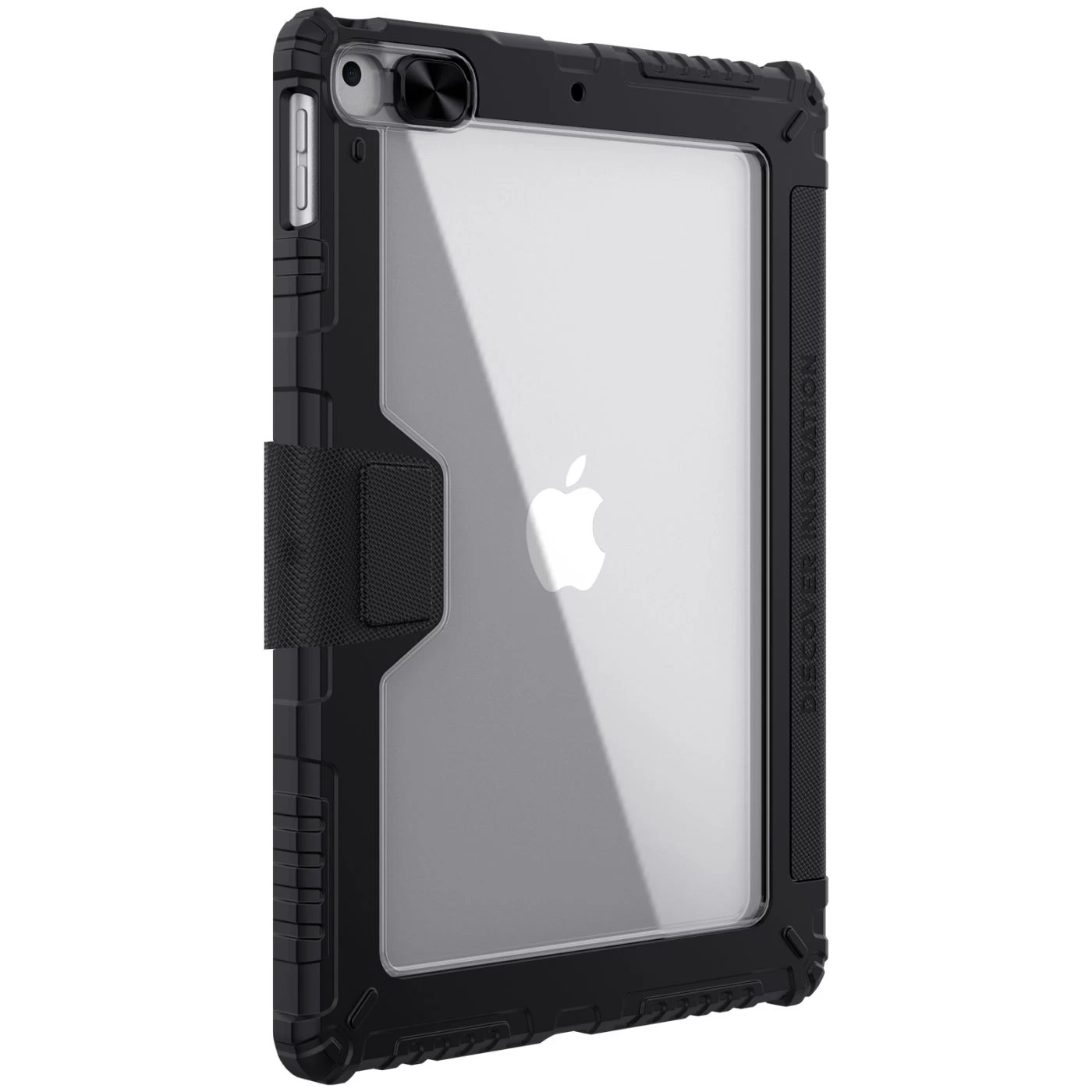 Apple iPad 10.2 8th Gen (2020) tablet skal, fodral svart Nillkin Bumper Leather Pro