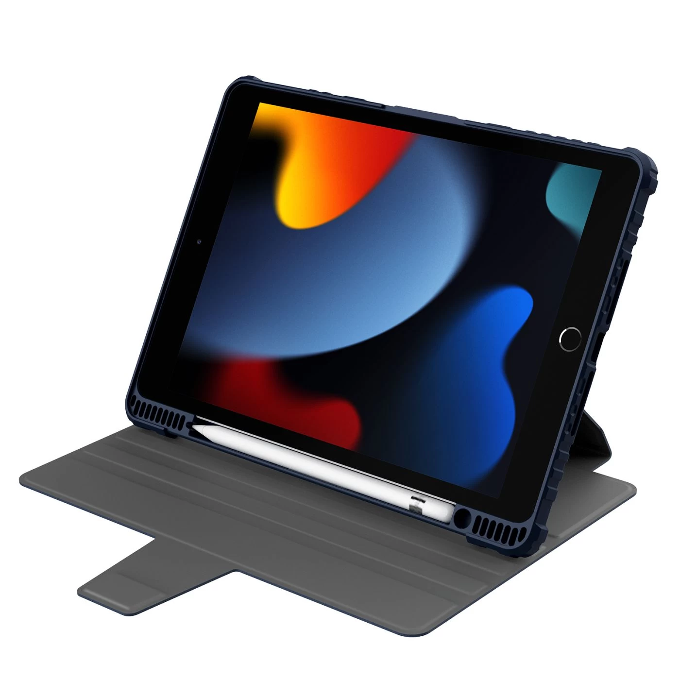 Apple iPad 10.2 8th Gen (2020) tablet suojakuori, suojakotelo sininen NILLKIN Bumper SnapSafe