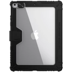 Apple iPad 10.2 8th Gen (2020) tablet skal, fodral svart Nillkin Bumper Leather  Pro