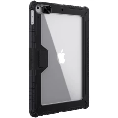 Apple iPad 10.2 8th Gen (2020) tablet skal, fodral svart Nillkin Bumper Leather  Pro