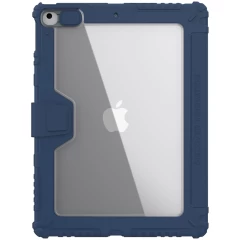 Apple iPad 10.2 8th Gen (2020) tablet skal, fodral blå Nillkin Bumper Leather  Pro