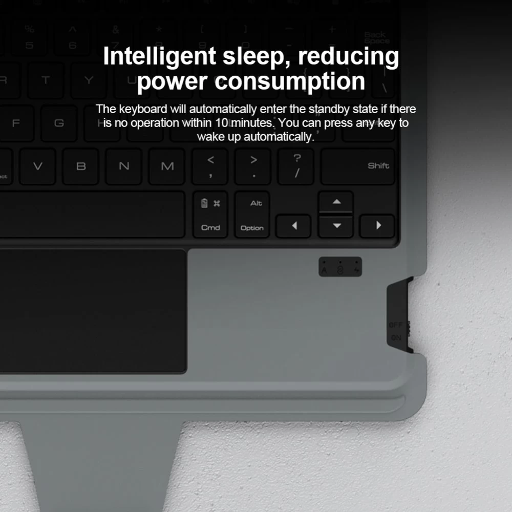 Apple iPad Air 10.9 (2020) tablet skal, fodral svart NILLKIN BUMPER COMBO KEYBOARD