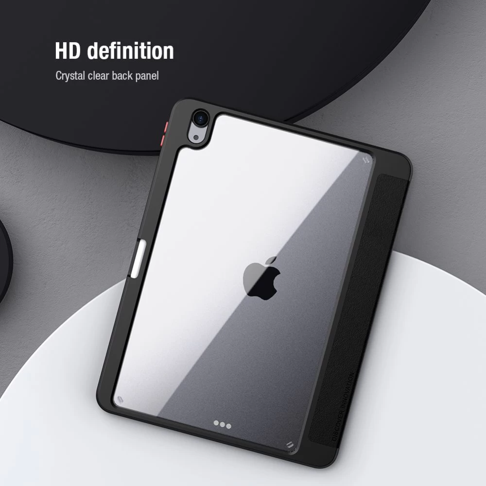 Apple iPad Air 10.9 (2020) tablet skal, fodral grön Nillkin Bevel Leather  2020/Air 4