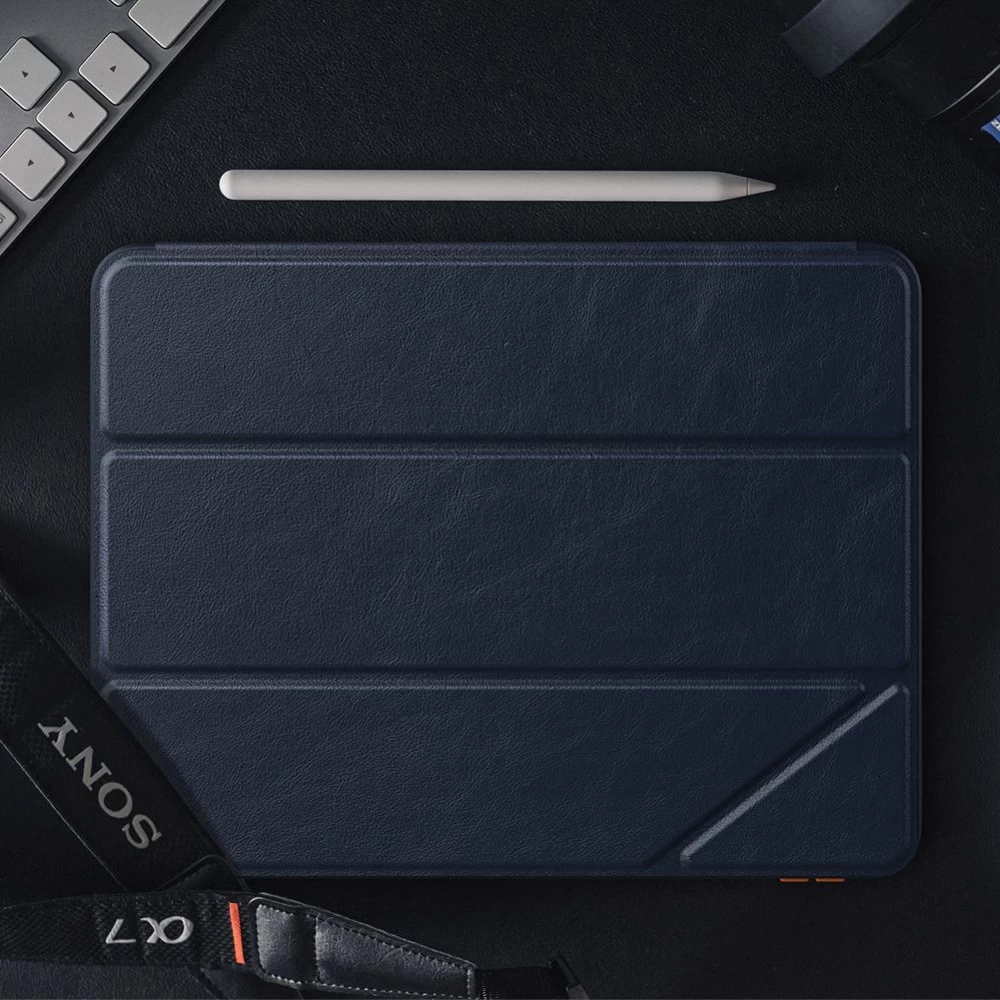 Apple iPad Air 10.9 (2020) tablet skal, fodral grön Nillkin Bevel Leather  2020/Air 4