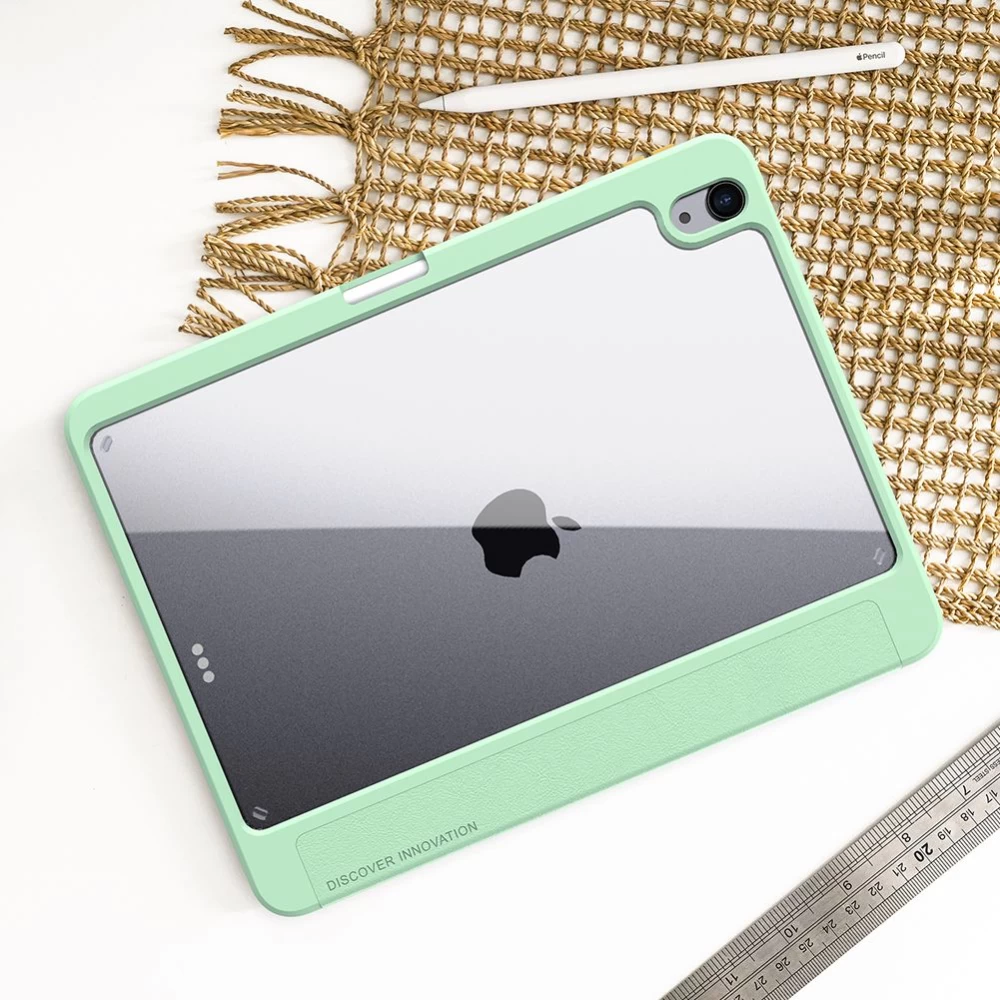 Apple iPad Air 10.9 (2020) tablet skal, fodral grön Nillkin Bevel Leather  2020/Air 4