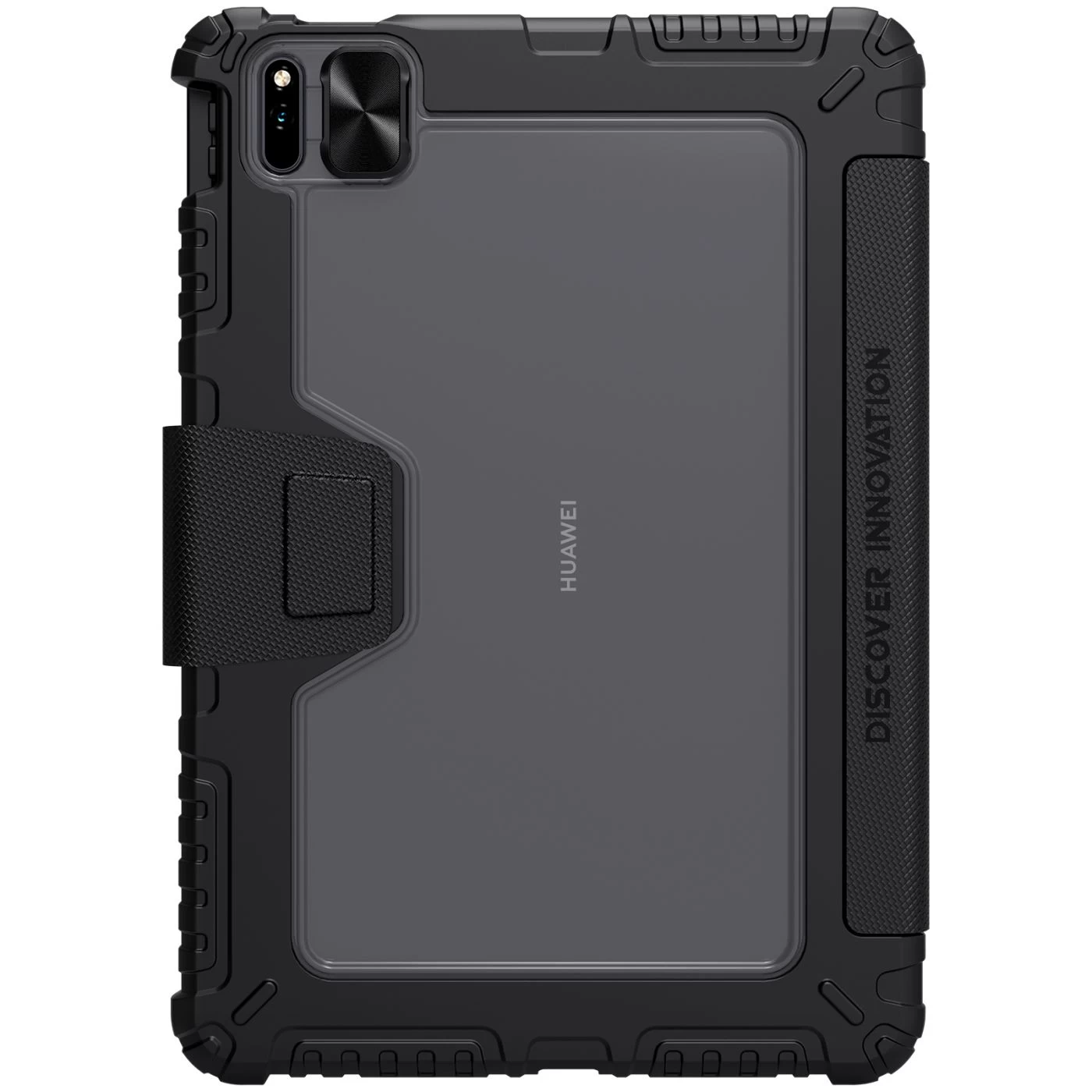Huawei MatePad Pro 10.8 (2021) tahvelarvuti ümbris must Nillkin Bumper Leather Mate Pad 2021