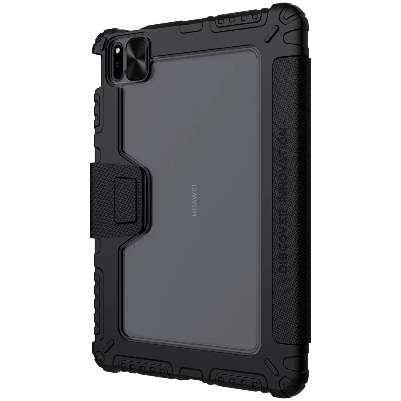Huawei MatePad Pro 10.8 (2021) tahvelarvuti ümbris must Nillkin Bumper Leather Mate Pad 2021