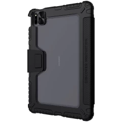 Huawei MatePad Pro 10.8 (2021) tahvelarvuti ümbris must Nillkin Bumper Leather  Mate Pad 2021