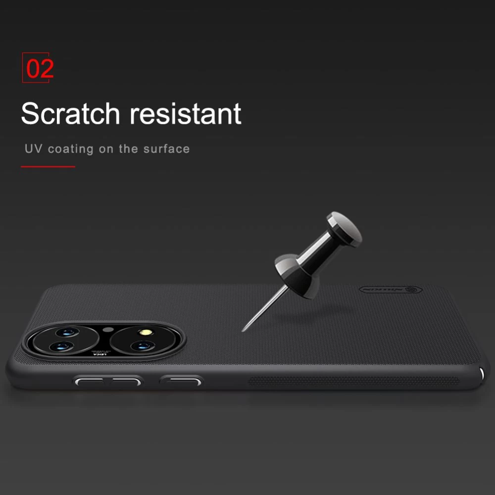 Huawei P50 ümbris must Nillkin Super Frosted Shield 