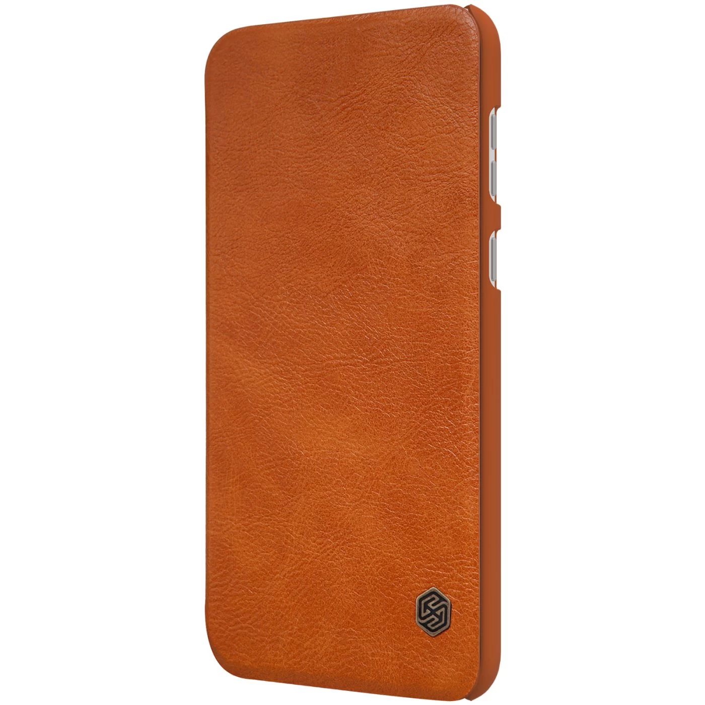 Huawei P50 dėklas rudas Nillkin Qin Leather