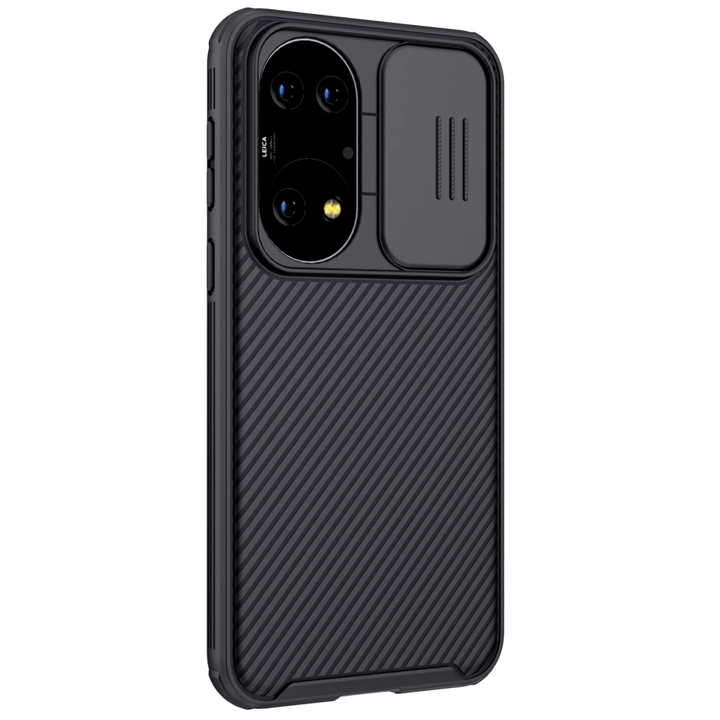 Huawei P50 dėklas Juoda Nillkin CamShield PRO