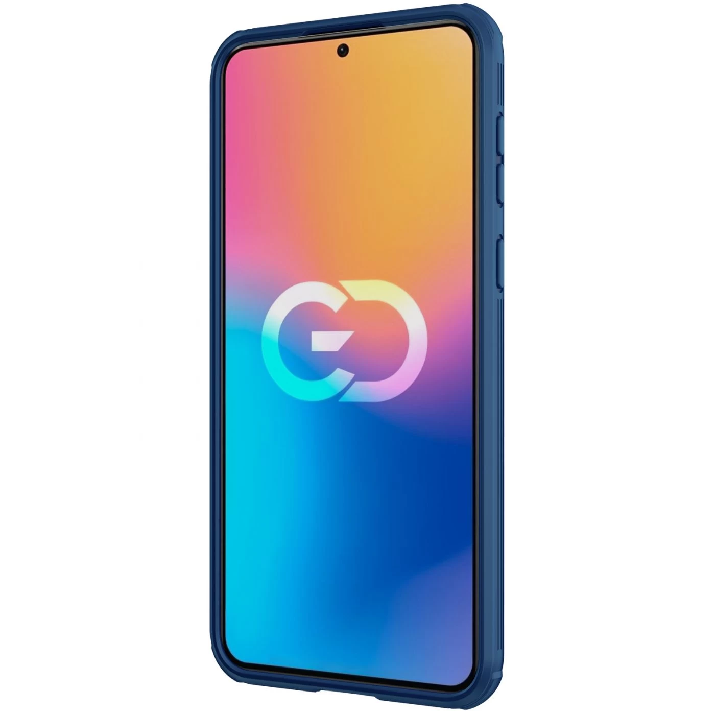 Huawei P50 dėklas mėlyna Nillkin CamShield PRO