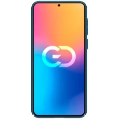 Huawei P50 dėklas mėlyna Nillkin Super Frosted Shield 