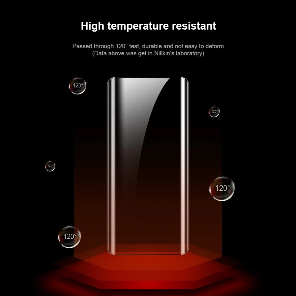 Huawei P50 Pro защитное стекло  Nillkin Impact Resistant Curved Film (2pack)