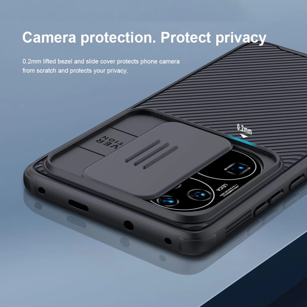 Huawei P50 Pro ümbris sinine Nillkin CamShield 