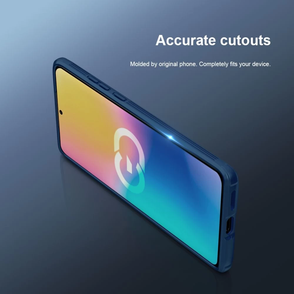 Huawei P50 Pro ümbris sinine Nillkin CamShield 