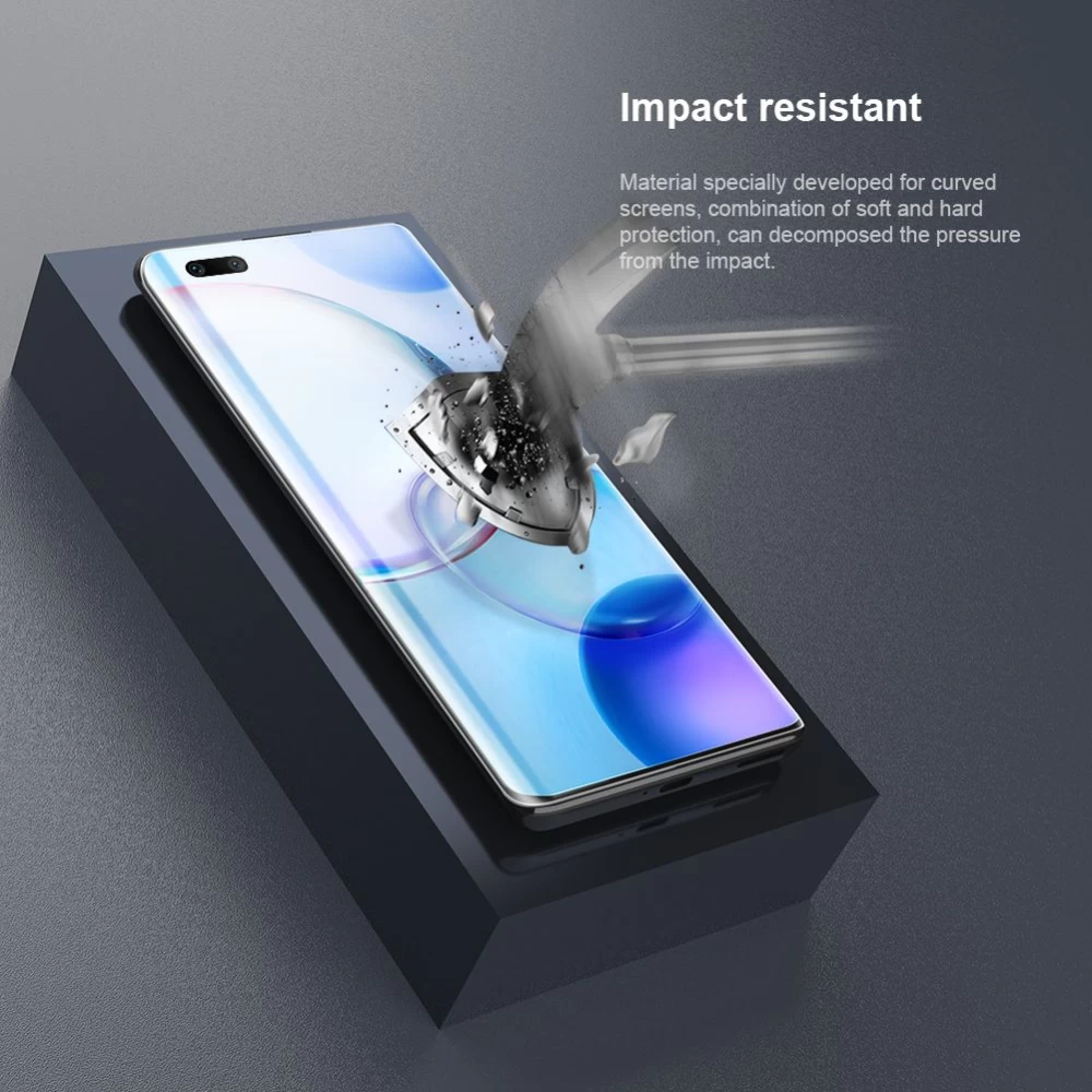 Honor 50 Pro skärmskydd  Nillkin Impact Resistant Curved Film (2pack)