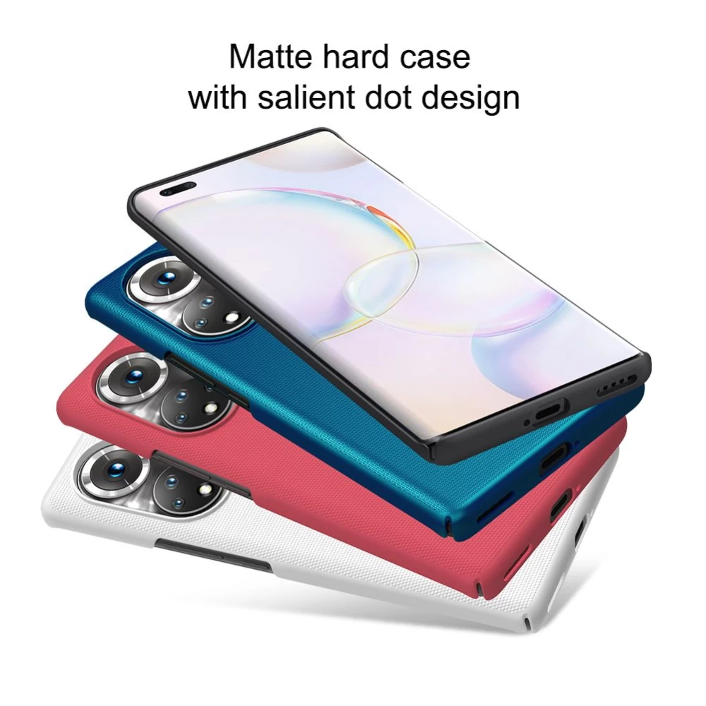 Honor 50 Pro ümbris punane Nillkin Super Frosted Shield 