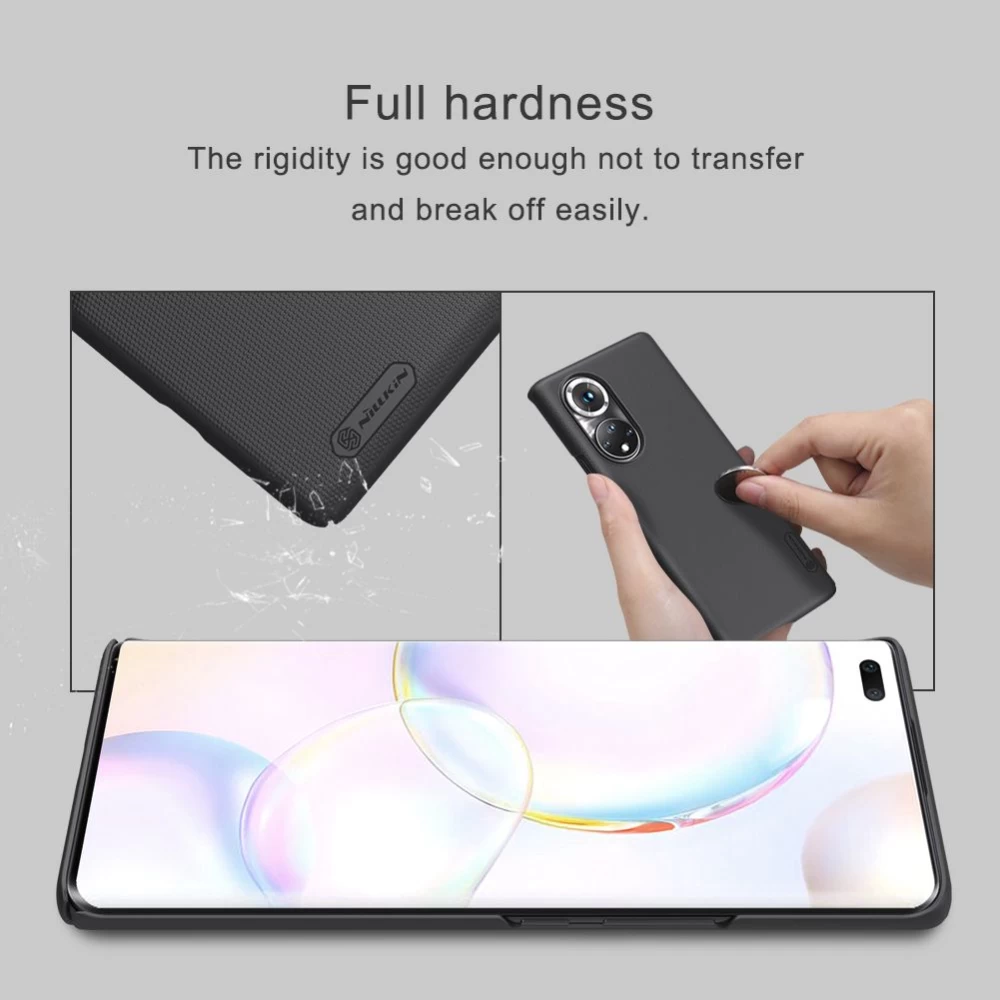 Honor 50 Pro ümbris punane Nillkin Super Frosted Shield 
