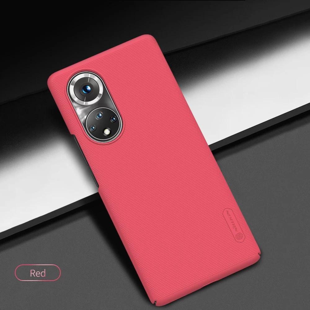 Honor 50 Pro ümbris punane Nillkin Super Frosted Shield 