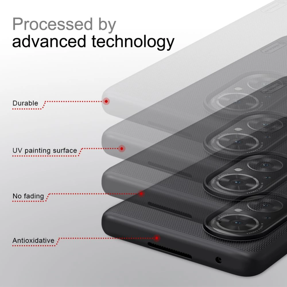 Honor 50 SE ümbris sinine Nillkin Super Frosted Shield 