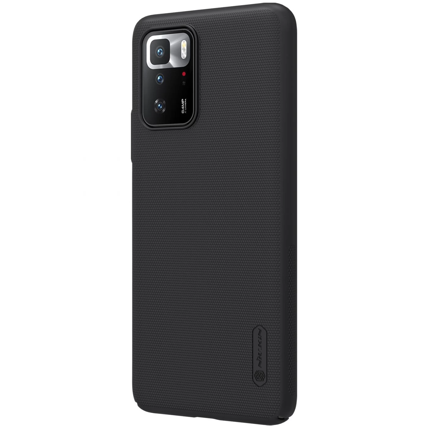 Xiaomi RedMi Note 10 Pro 5G dėklas Juoda Nillkin Super Frosted Shield