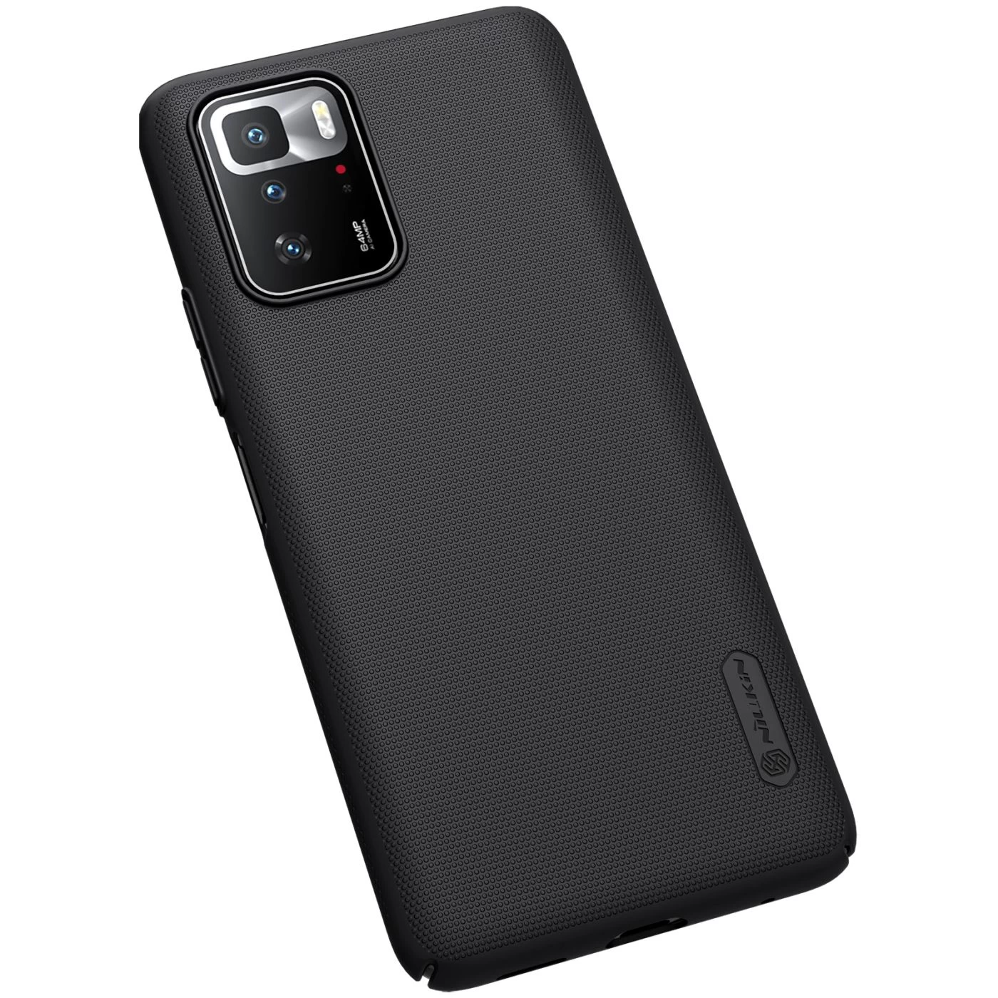 Xiaomi RedMi Note 10 Pro 5G dėklas Juoda Nillkin Super Frosted Shield
