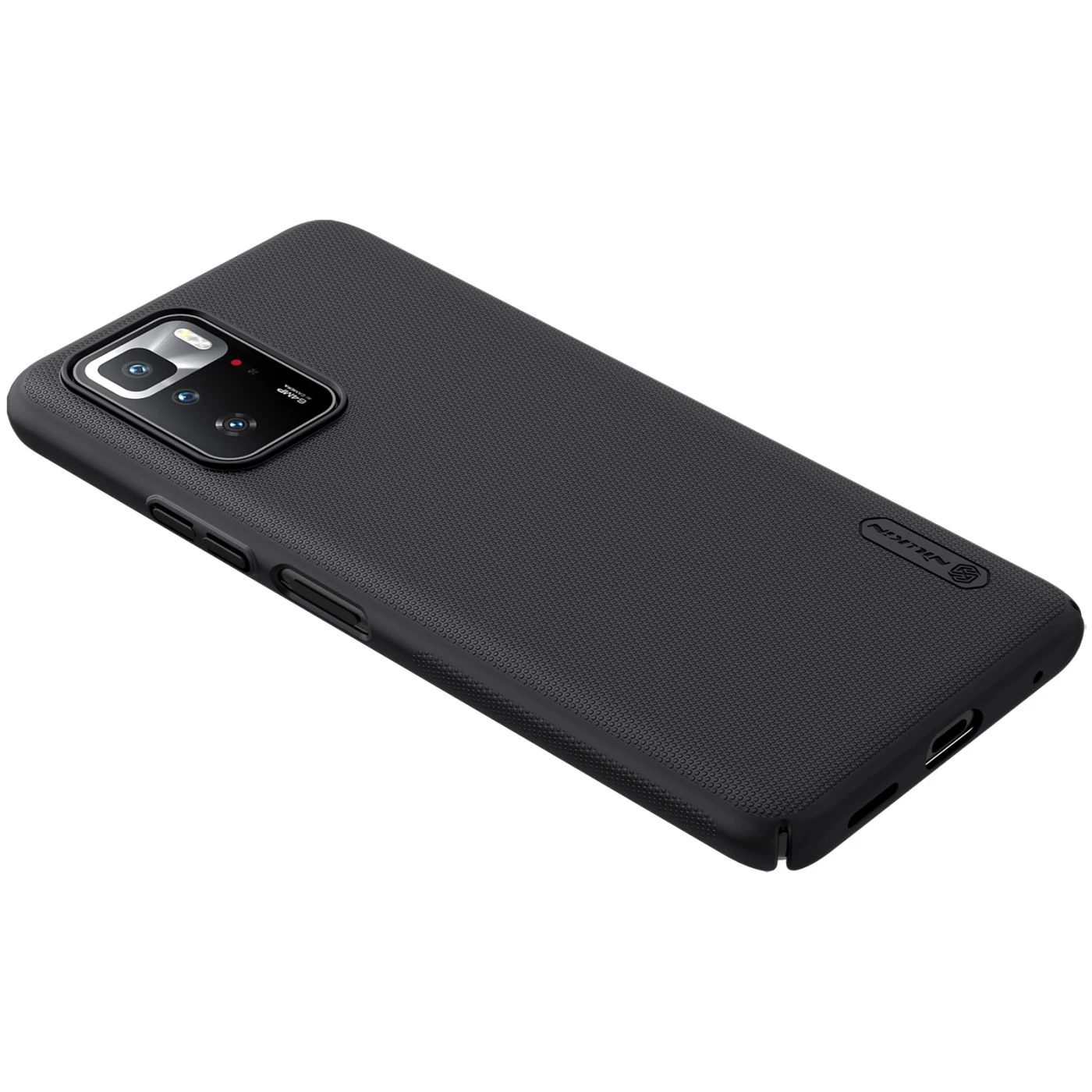 Xiaomi RedMi Note 10 Pro 5G dėklas Juoda Nillkin Super Frosted Shield