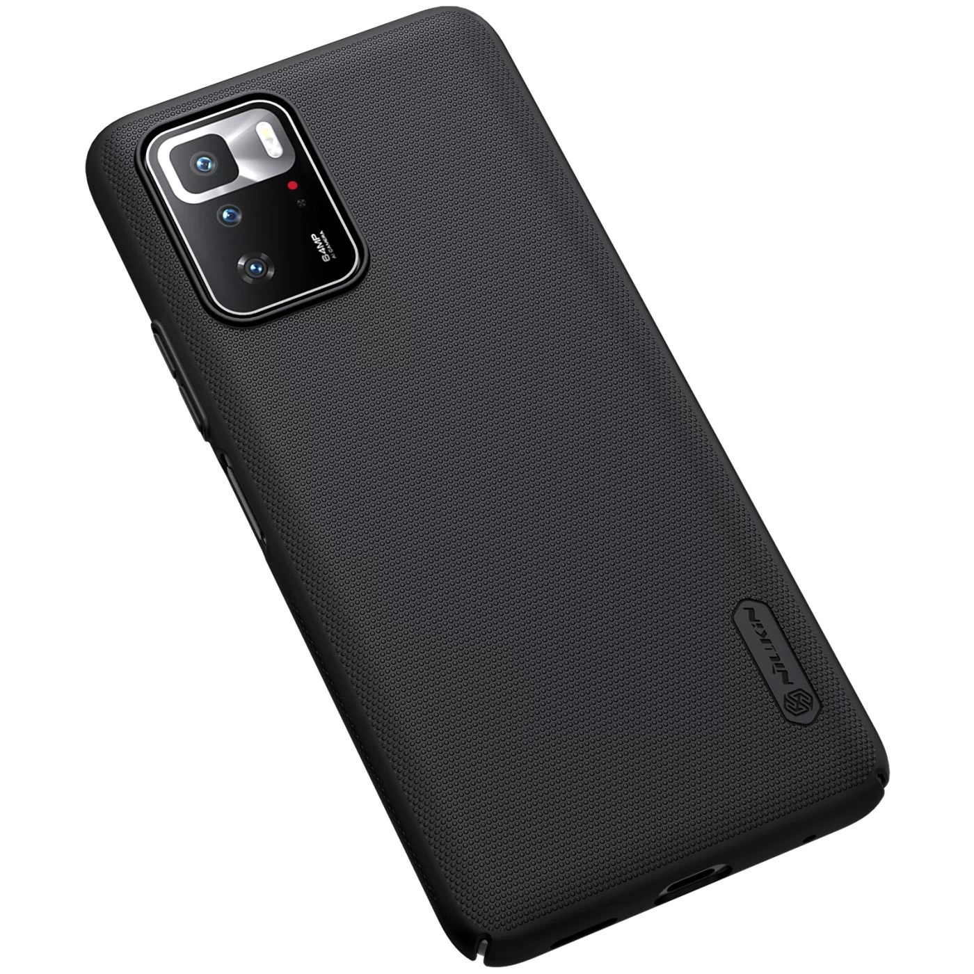 Xiaomi RedMi Note 10 Pro 5G dėklas Juoda Nillkin Super Frosted Shield