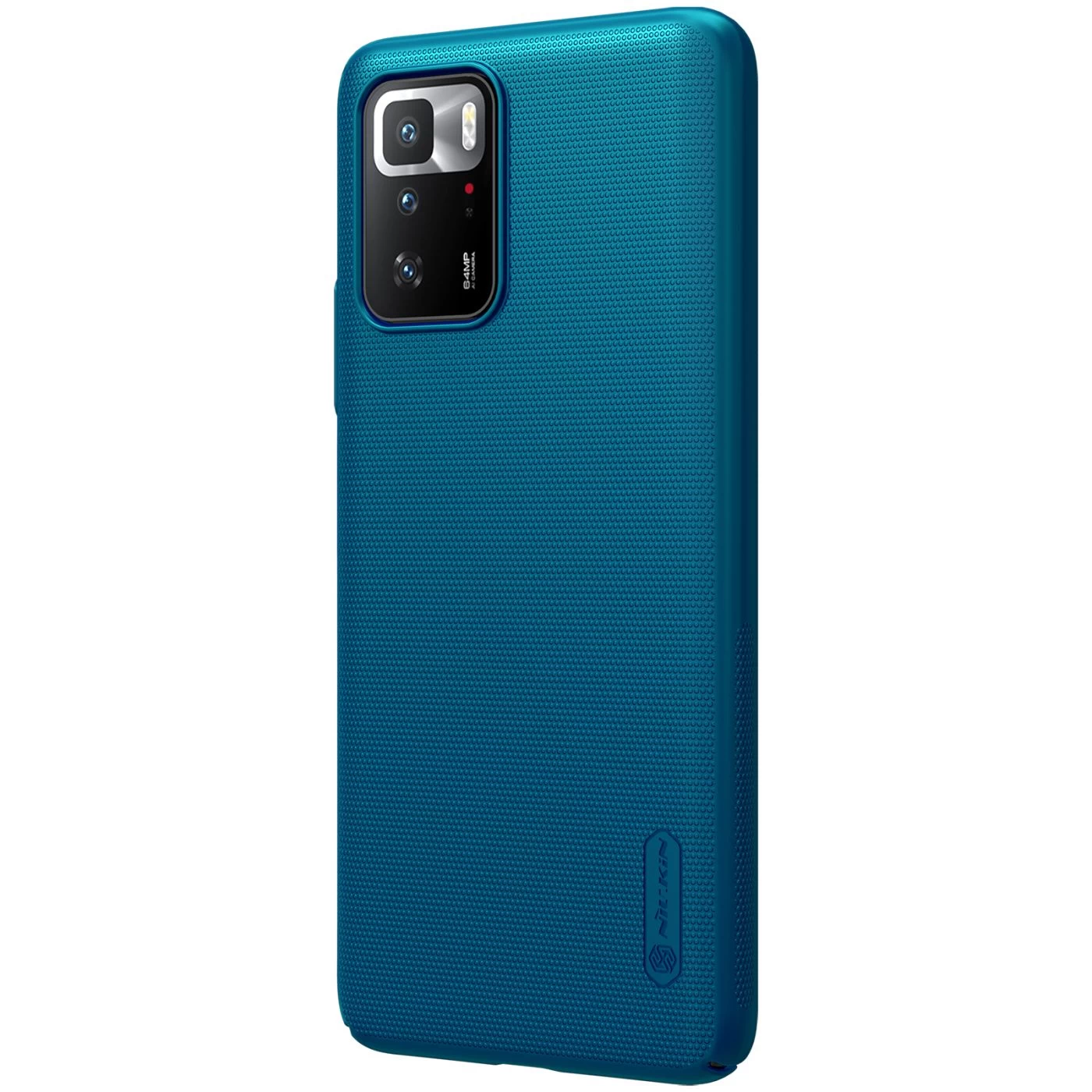 Xiaomi RedMi Note 10 Pro 5G dėklas mėlyna Nillkin Super Frosted Shield