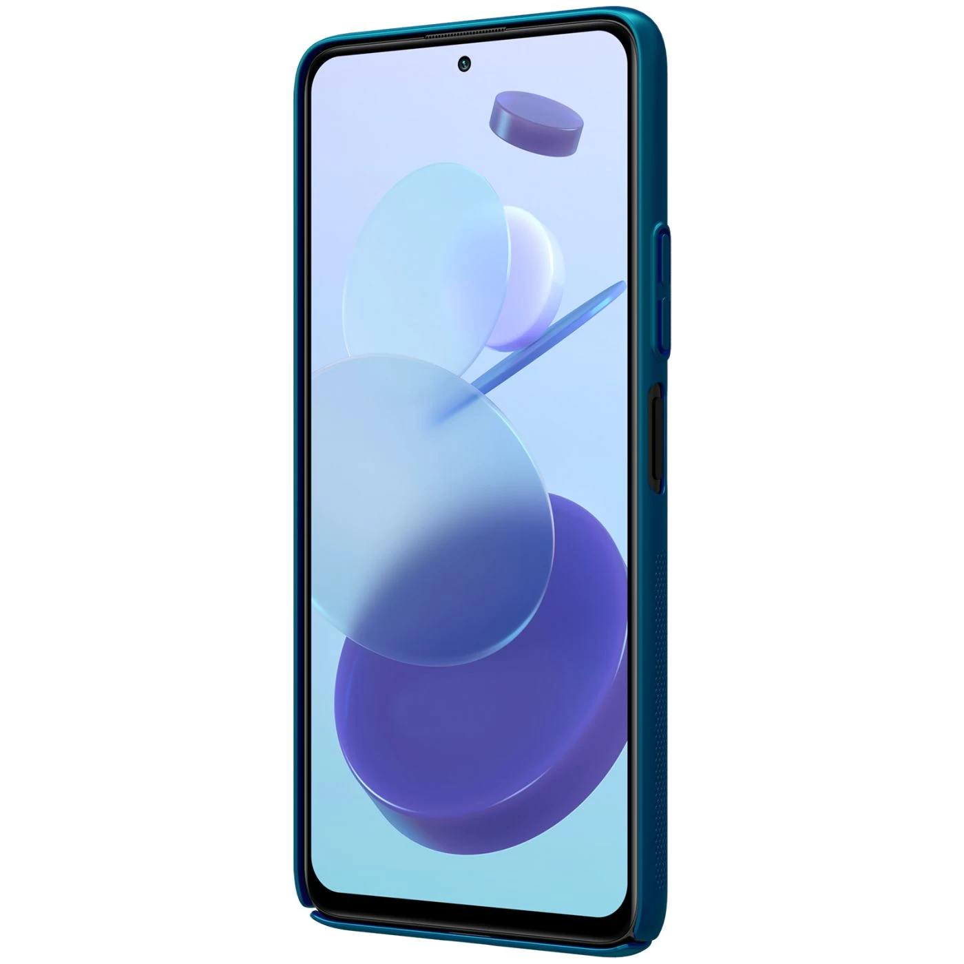 Xiaomi RedMi Note 10 Pro 5G dėklas mėlyna Nillkin Super Frosted Shield