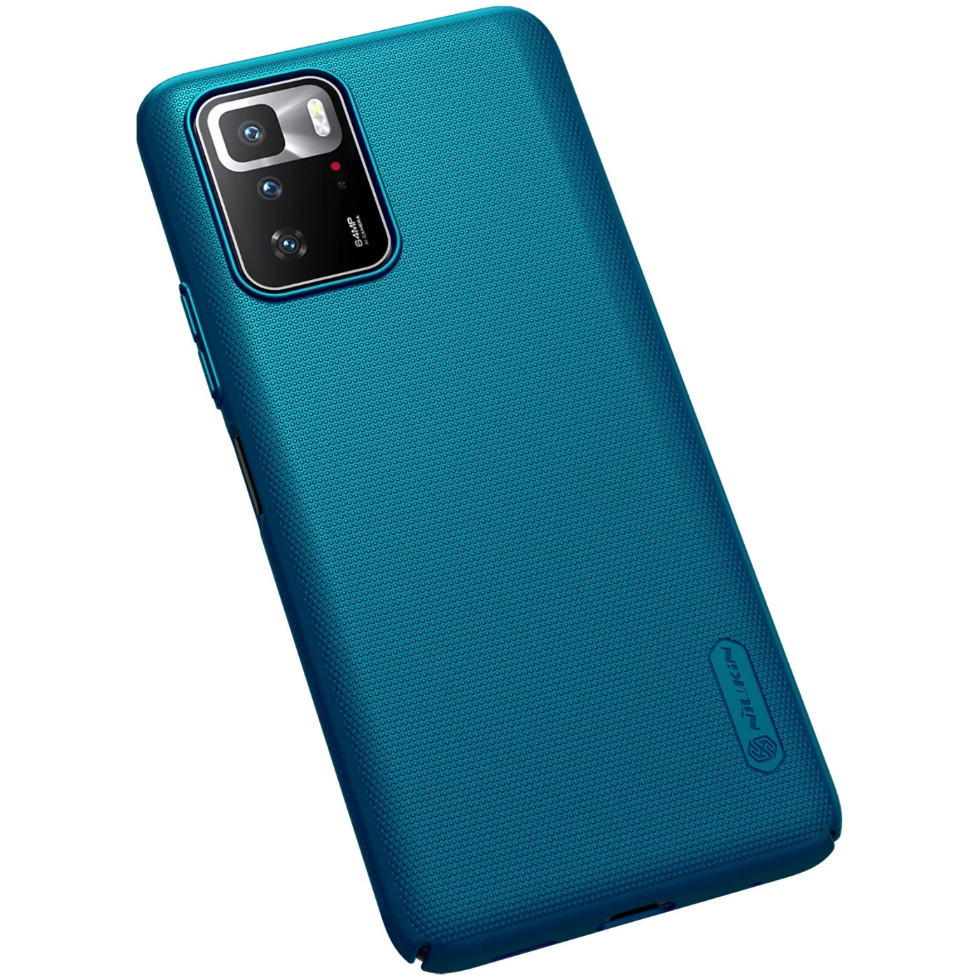 Xiaomi RedMi Note 10 Pro 5G dėklas mėlyna Nillkin Super Frosted Shield