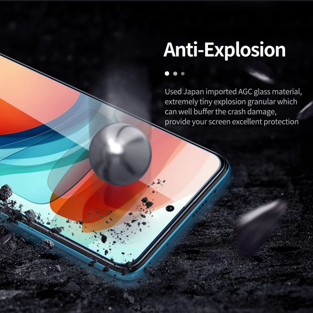Xiaomi Poco X3 GT apsauginis stiklas  Nillkin H+PRO Tempered Glass RedMi Note 10 Pro 5G Copy