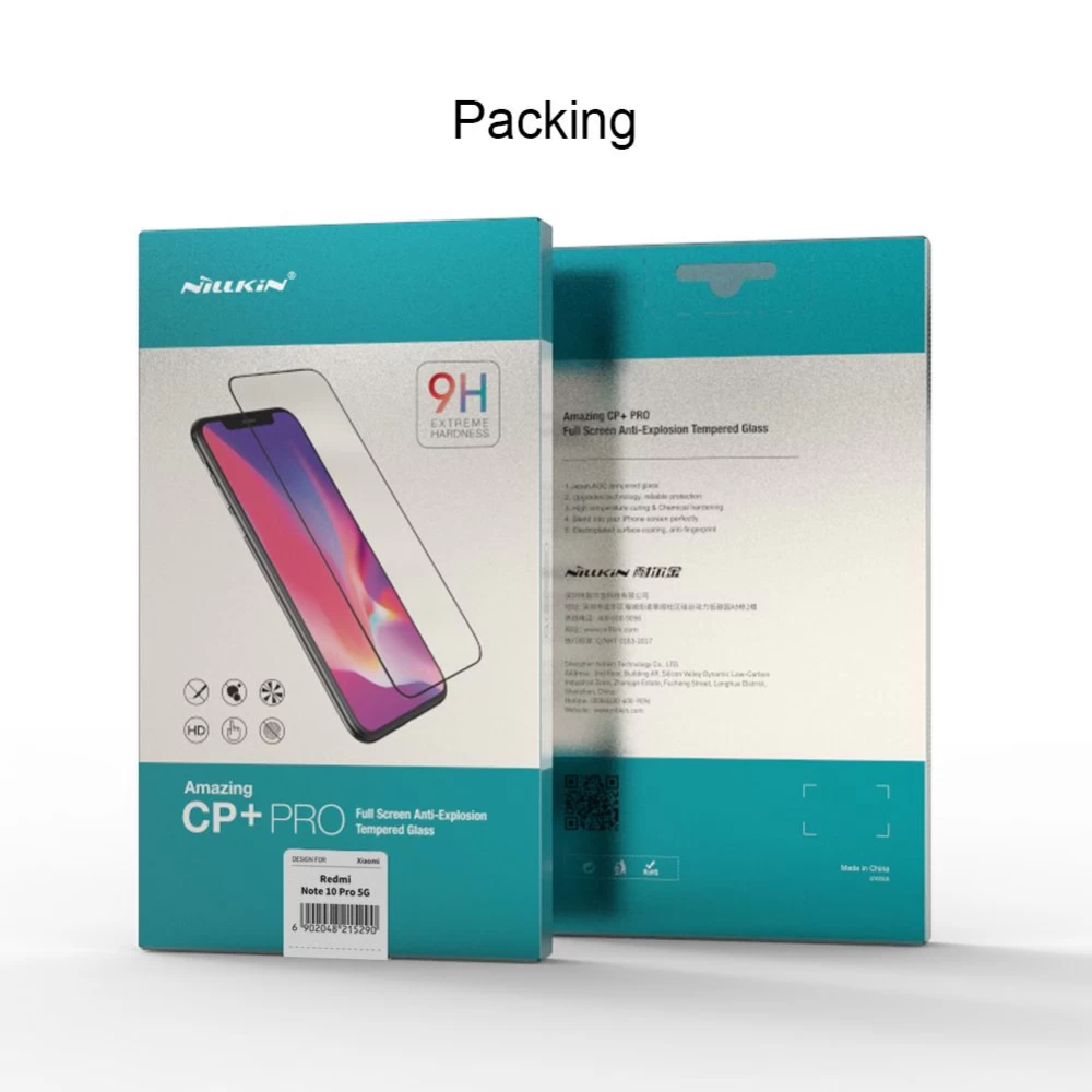 Xiaomi Poco X3 GT Tempered glass  Nillkin CP+PRO Glass RedMi Note 10 Pro 5G Copy