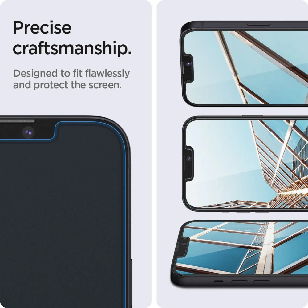 Apple iPhone 13 Tempered glass  SPIGEN GLAS.TR EZ-FIT (2-pack)