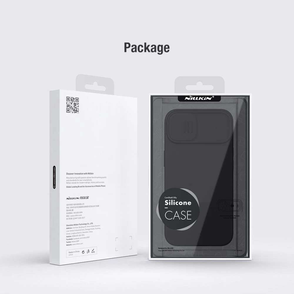 Apple iPhone 13 case  Nillkin CamShield Silky Silicon