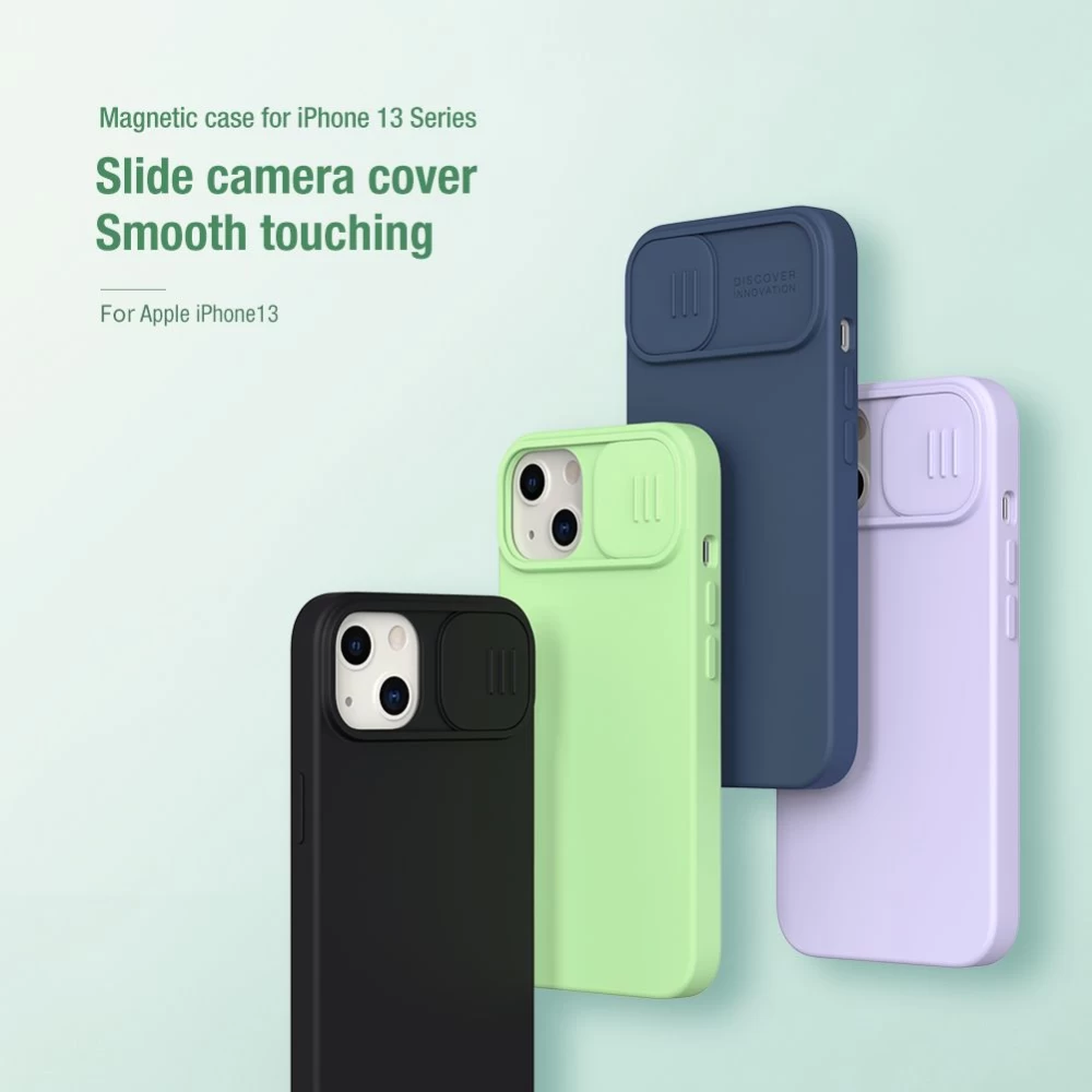 Apple iPhone 13 case  Nillkin CamShield Silky Magnetic Silicon