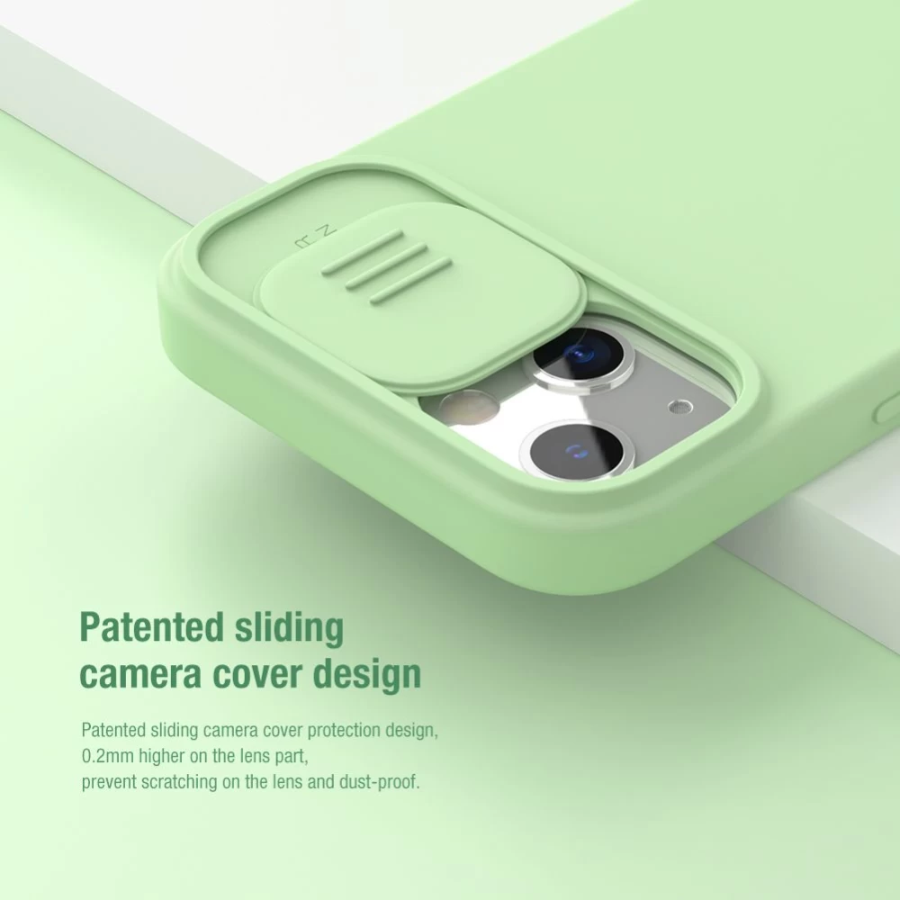 Apple iPhone 13 case  Nillkin CamShield Silky Magnetic Silicon