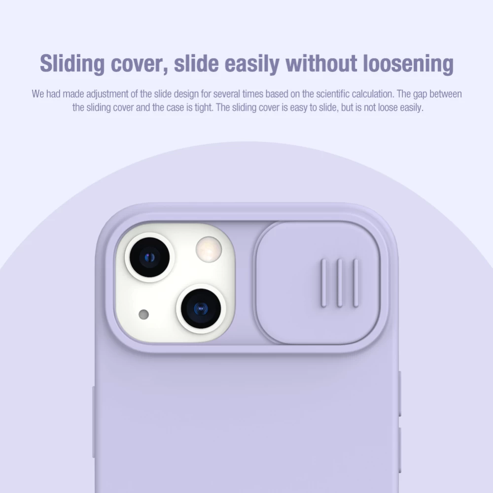 Apple iPhone 13 case  Nillkin CamShield Silky Magnetic Silicon