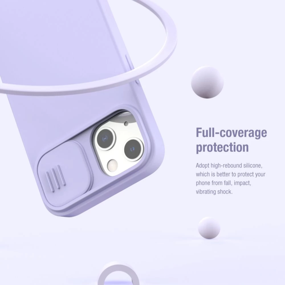 Apple iPhone 13 case  Nillkin CamShield Silky Magnetic Silicon