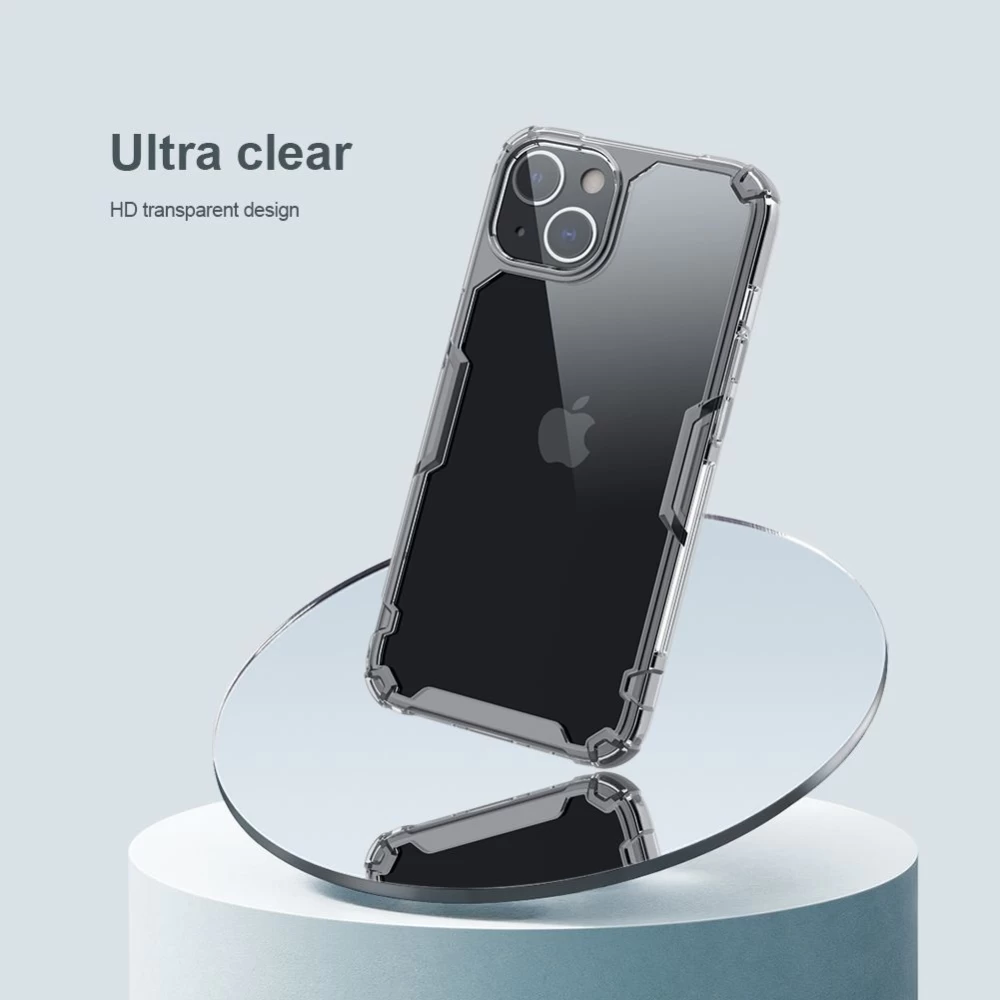 Apple iPhone 13 case translucent blue Nillkin TPU PRO 