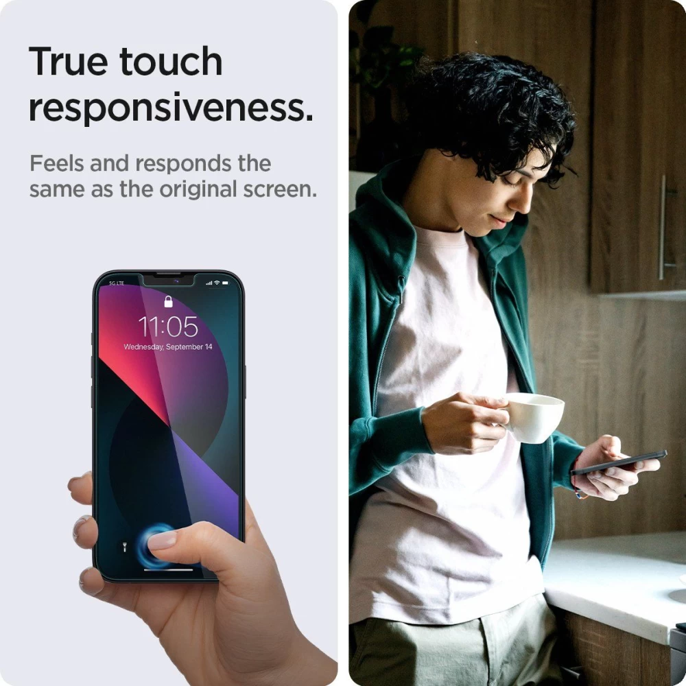 Apple iPhone 13 Tempered glass  SPIGEN Glas.TR EZ FIT