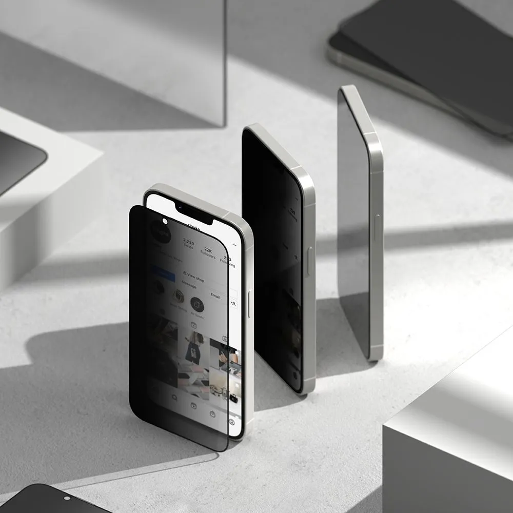 Apple iPhone 13 защитное стекло  RINGKE EASY SLIDE PRIVACY 2-PACK