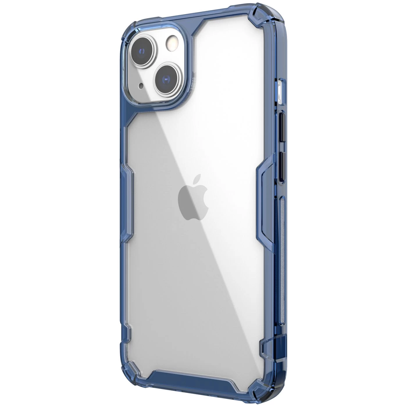 Apple iPhone 13 case translucent blue Nillkin TPU PRO