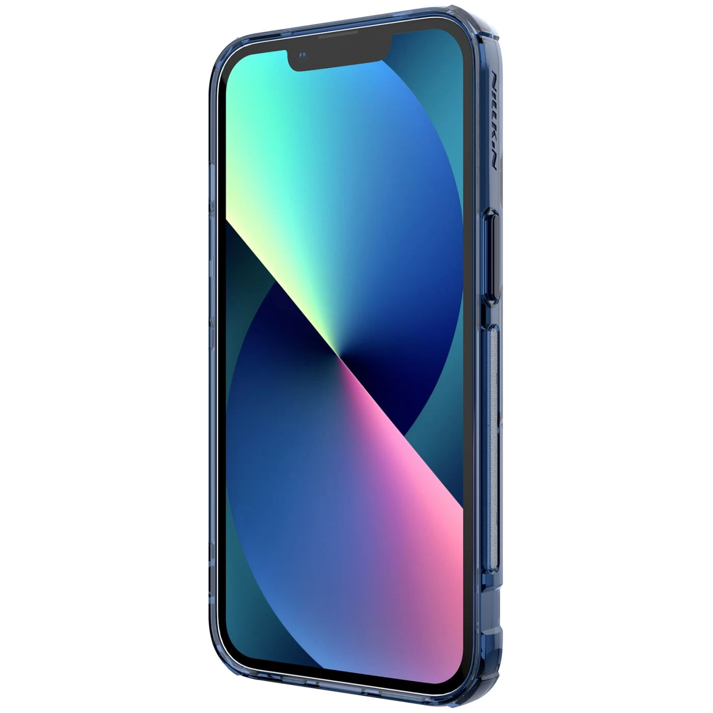 Apple iPhone 13 case translucent blue Nillkin TPU PRO
