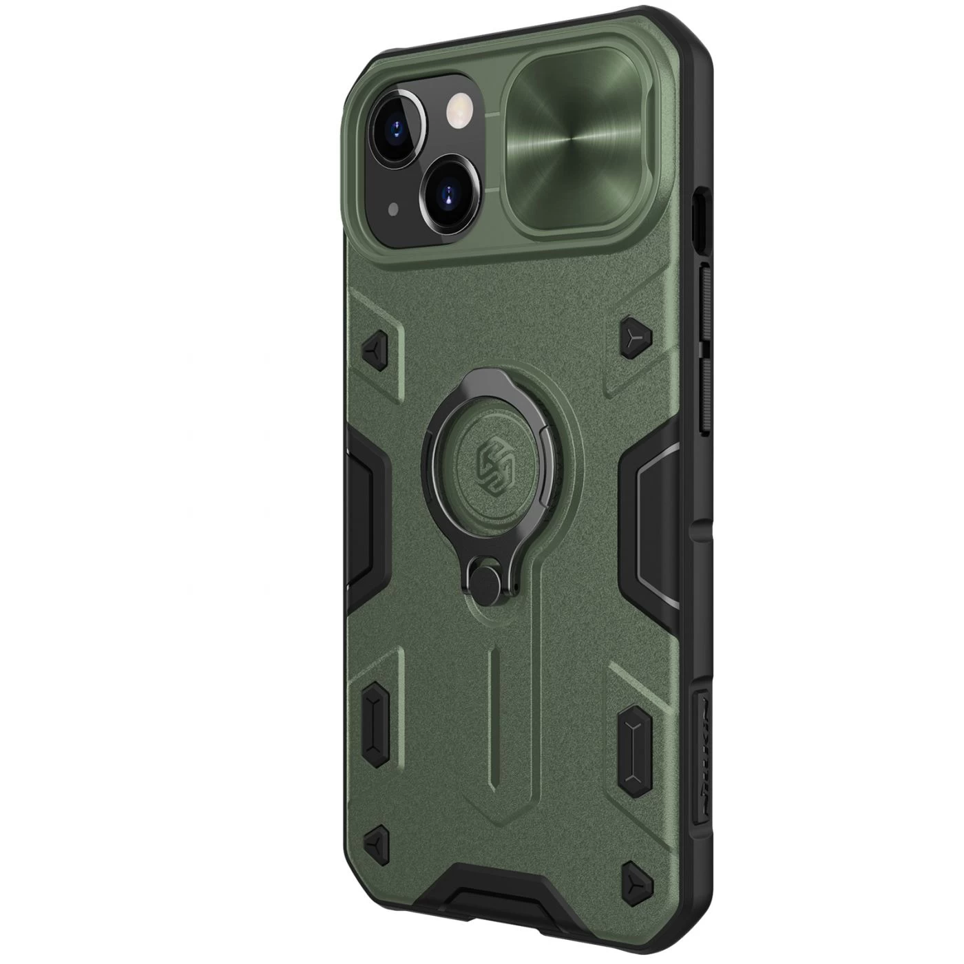 Apple iPhone 13 case green Nillkin CamShield Armor