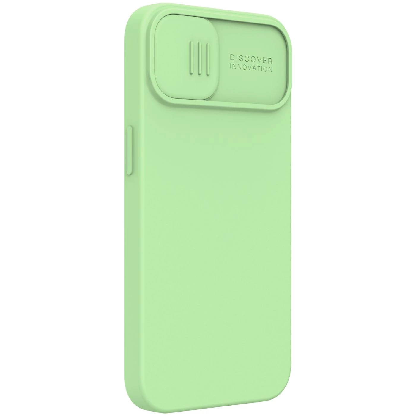 Apple iPhone 13 case green Nillkin CamShield Silky Silicon