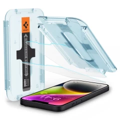 iPhone iPhone 13 Tempered glass SPIGEN GLAS.TR EZ-FIT Apple iPhone 13 (2-pack)