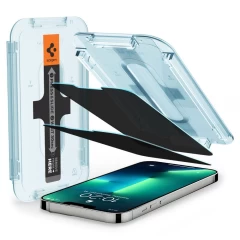 Apple iPhone 13 защитное стекло  SPIGEN GLAS.TR ”EZ FIT” PRIVACY 2-PACK